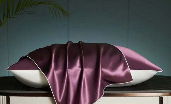 100% Mulberry Silk Pillowcase , One sided, Single pack