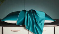 100% Mulberry Silk Pillowcase , One sided, Single pack
